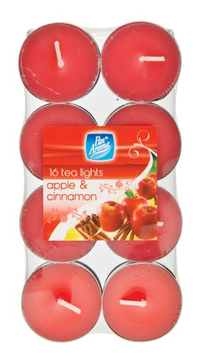Scented tea lights candles - 16,