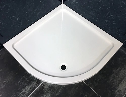 Aqualux quadrant shower tray - quadrant,