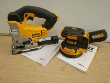 DeWalt 18v xr DCS331 Jigsaw + DCW210 5" 125mm random sander
