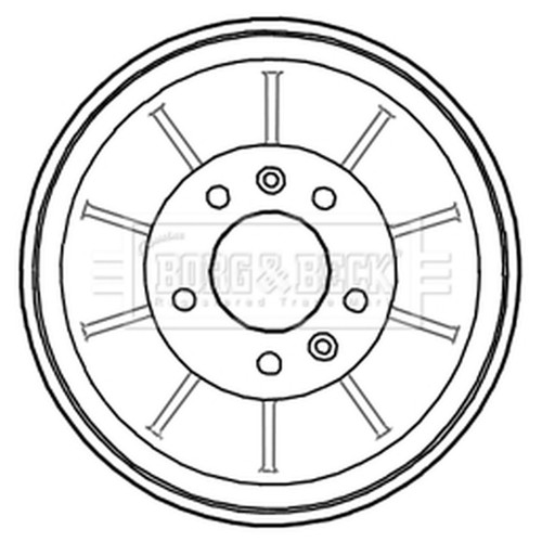 Brake drums for - 2x,