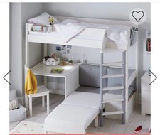 Merlin High Sleeper with Desk