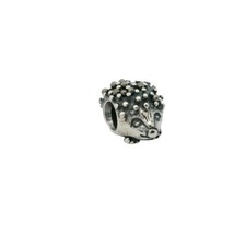 Genuine PANDORA Retired Sterling Silver Hedgehog Animal Bead - 790333