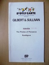 Oyly carte gilbert - carte, &