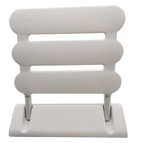 White shower seat stool - white,
