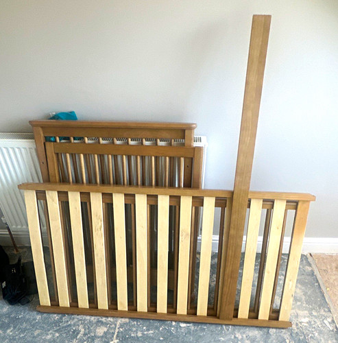 Wooden nursery cotbed frame - wooden,