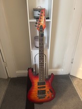 Ibanez S470 DXQM Electric Guitar – Excellent Condition – Quilted Maple Top