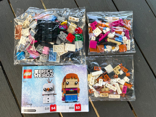 Lego brickheadz olaf anna - &,