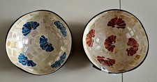 Pair of Handmade Coconut Shell
