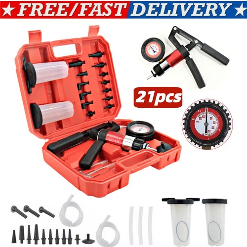 Hand held brake bleeder - bleeder, tester