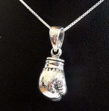 Sterling  Silver  925  Boxing  Glove  Pendant   !!          Brand  New !