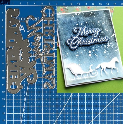 Merry christmas metal - merry,