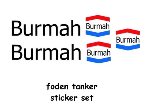 Dinky foden tanker sticker - ,