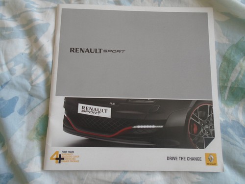 Renault sport range brochure - range,