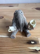 TUSKERS ELEPHANT 'NORMAN' PAW PRINTS ORNAMENT FIGURE