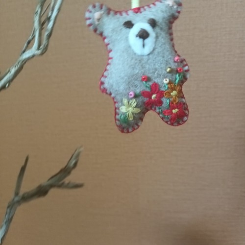 Hand embroidered christmas - embroidered,