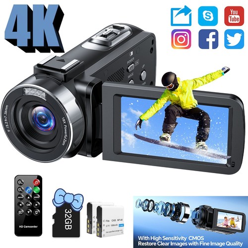 18x digital zoom - 4k, handheld