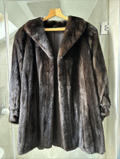 Genuine Blackglama real mink