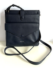 Radley Wilton Way Navy Blue Crossbody Bag With Dust Bag - Ex Display