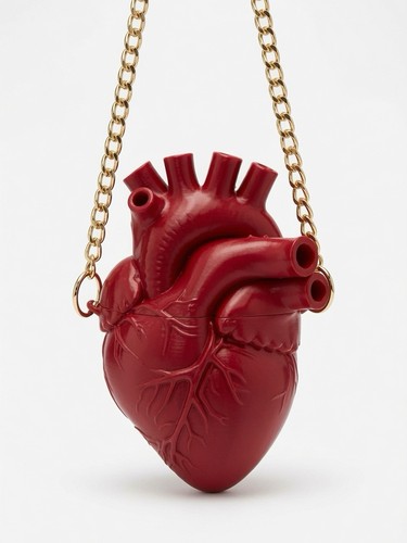 Human heart handbag gothic - human,