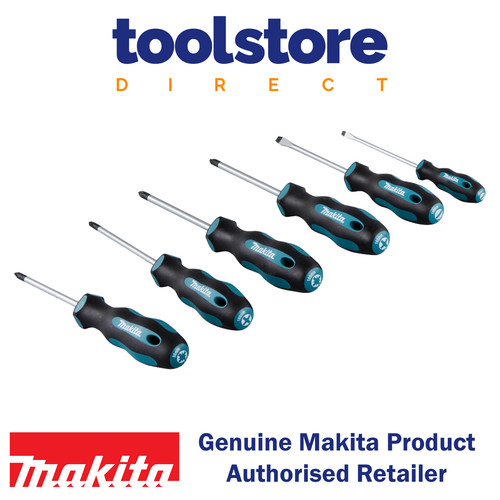 Makita 10528 6pc slotted - makita,