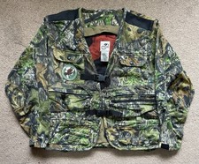 Mossy Oak Super Elite Hybrid Turkey Vest Camo VTG Shooting Hunting Vest Mens M-L