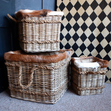 NEW Goat Skin Handwoven