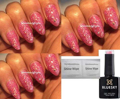 Bluesky gel nail polish - nail, pink