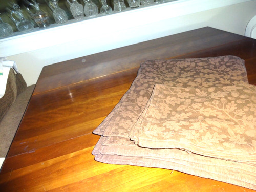Placemats with matching - placemats,