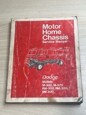 1971-1972 Dodge Motor Home