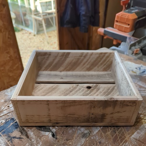 Handmade wooden crate - handmade,