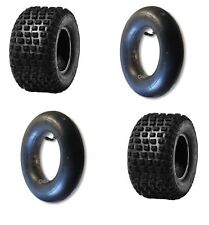 Pair Of 145x70x6 Suzuki LT50 Knobbly Tyres & Tubes 145/70-6
