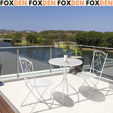 Bistro Set Metal Outdoor