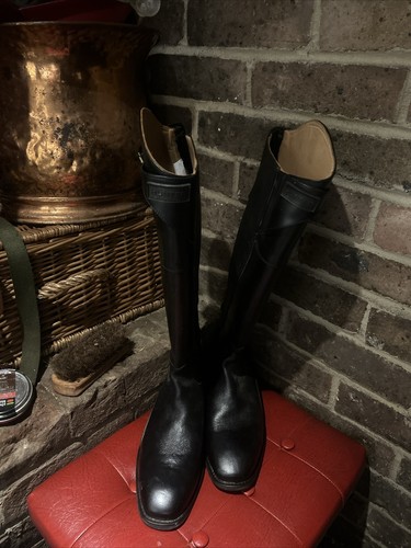 Hunter wellies leather - leather, boots