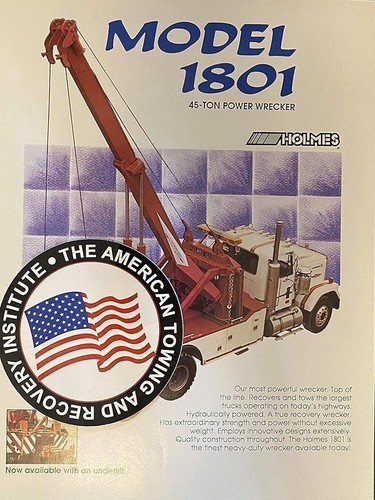 Org ernest holmes 1801 wrecker - holmes,
