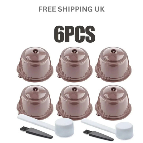 6pcs reusable coffee - 6pcs, capsule