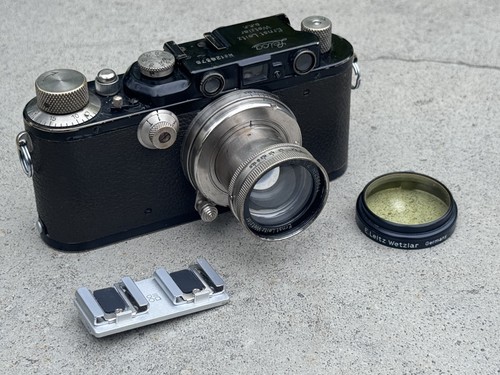 Leica iii 1933 - leica, black