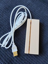 Cool White Wooden Led Base
