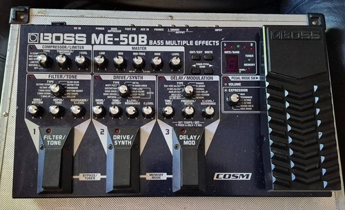 Boss 50b bass multi fx - boss, me-50b
