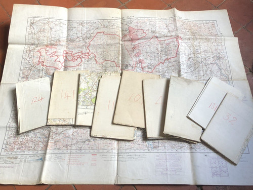 Maps 10x vintage 1930 ww2 - maps,
