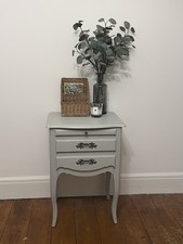 French Style Grey Bureau Desk