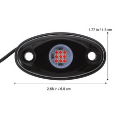 4 Pcs under Glow Car Lights