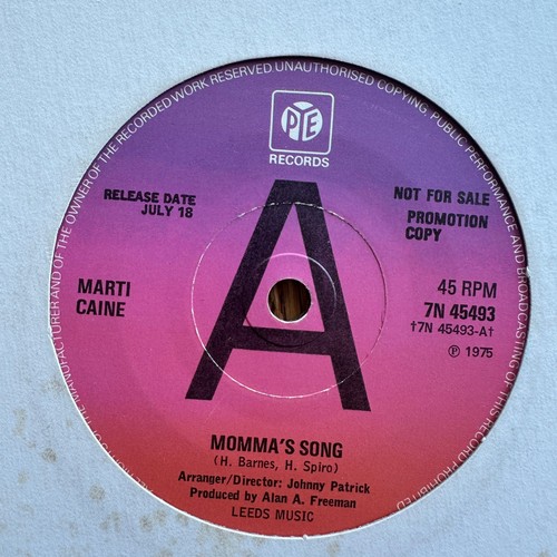 Marti caine momma - –, momma's