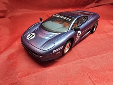 Scalextric blue no11 Jaguar XJ220 **FREE UK P&P **#12