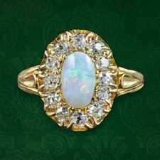 Antique victorian opal - antique,