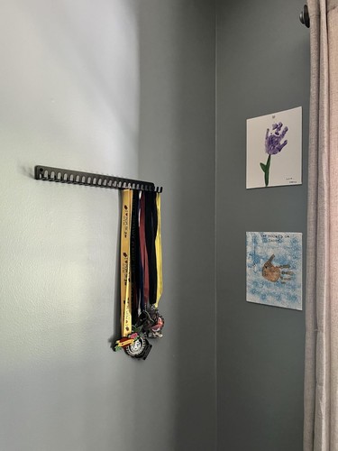 Wall mounted medal - mounted,