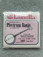 La Bella Plectrum Banjo Strings Loop Ends