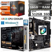 AMD Ryzen 7 3800X + 16GB RAM +