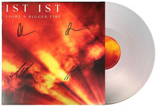 IST IST - Light a Bigger Fire Clear Vinyl LP * HAND SIGNED* New and Unplayed