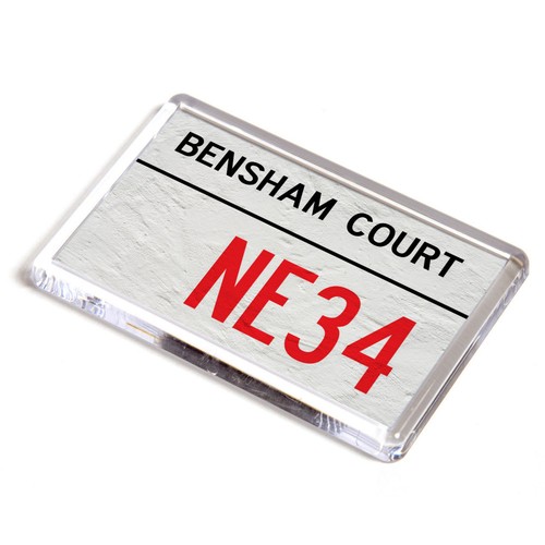 Fridge magnet bensham court - fridge,