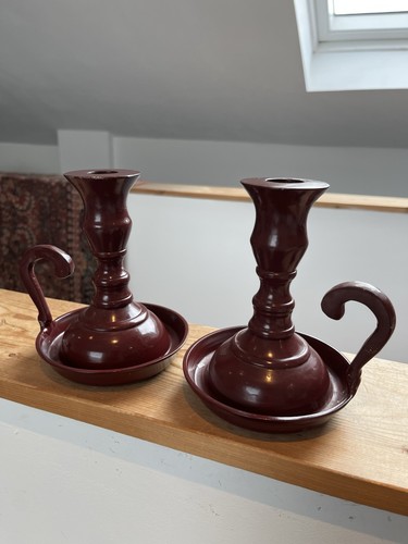 Pair burgundy wee - burgundy, willy